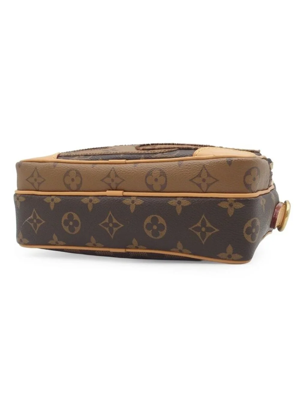 Louis Vuitton Nile Brown Monogram Wide NIGO Collaboration 2-Way Shoulder Bag
